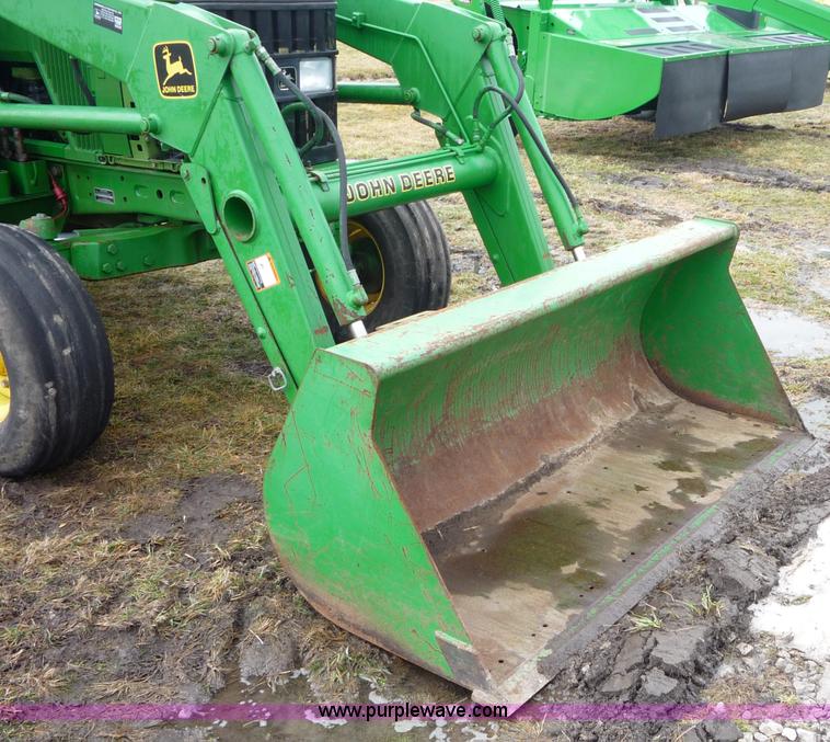 image for item 2750 1995 John Deere 6300 tractor with loader