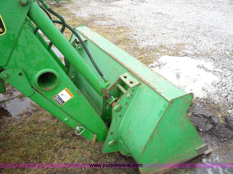 image for item 2750 1995 John Deere 6300 tractor with loader