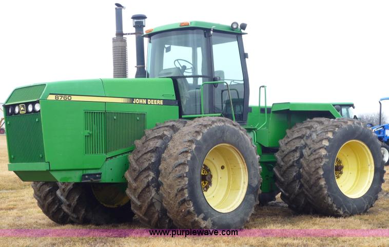 image for item 2751 1991 John Deere 8760 4WD tractor