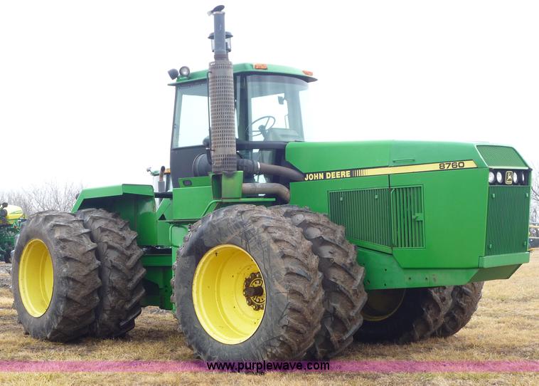 image for item 2751 1991 John Deere 8760 4WD tractor