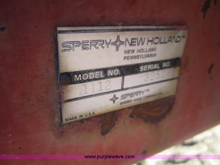 image for item 3432 New Holland 1112 swather