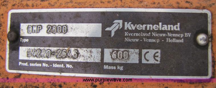 image for item 3441 2004 Vicon DMP 2800 9' disk mower