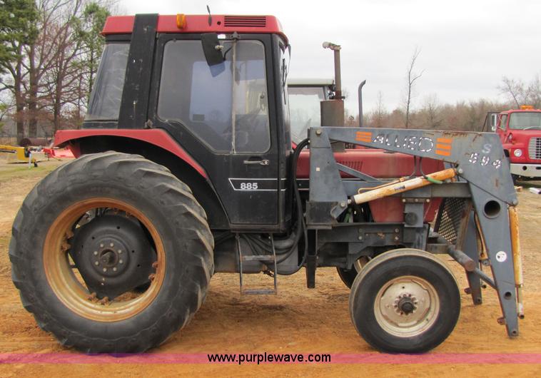 image for item 3448 1987 Case IH 885XL tractor with loader