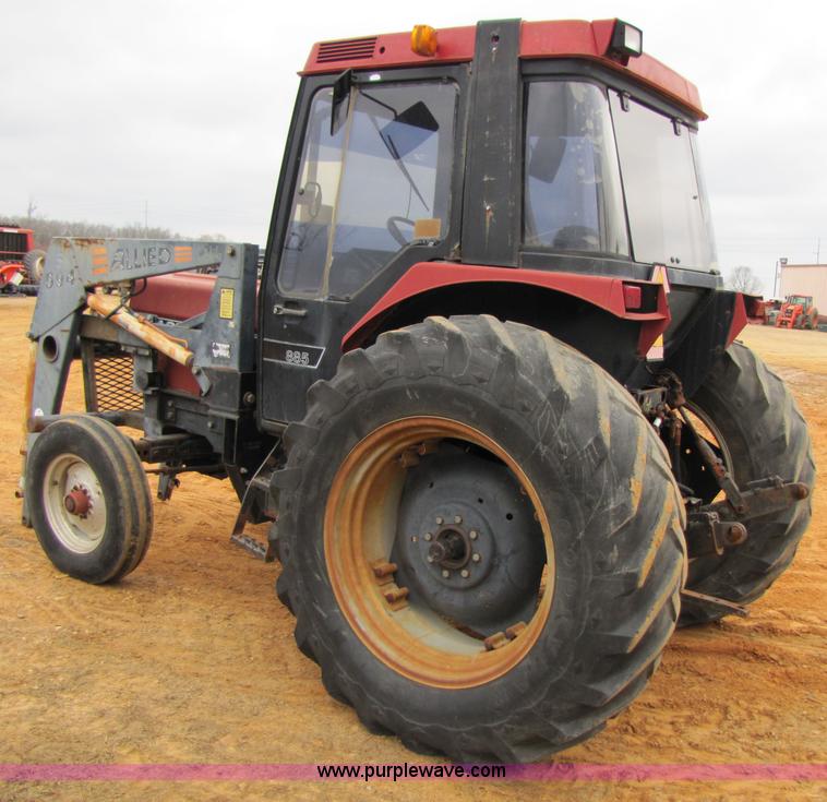 image for item 3448 1987 Case IH 885XL tractor with loader