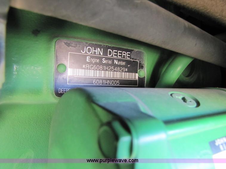 image for item 3451 2005 John Deere 4920 self propelled 120' sprayer