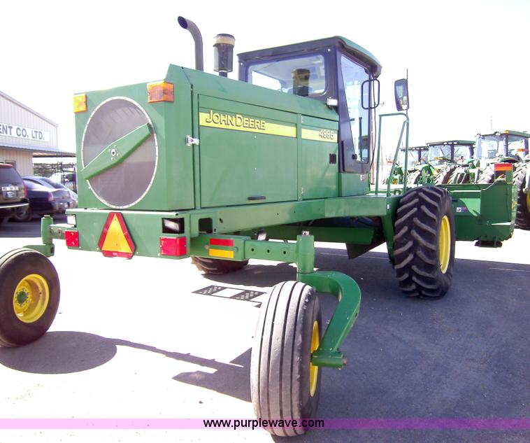 image for item 3459 2006 John Deere 4995 windrower with 995 16' platform