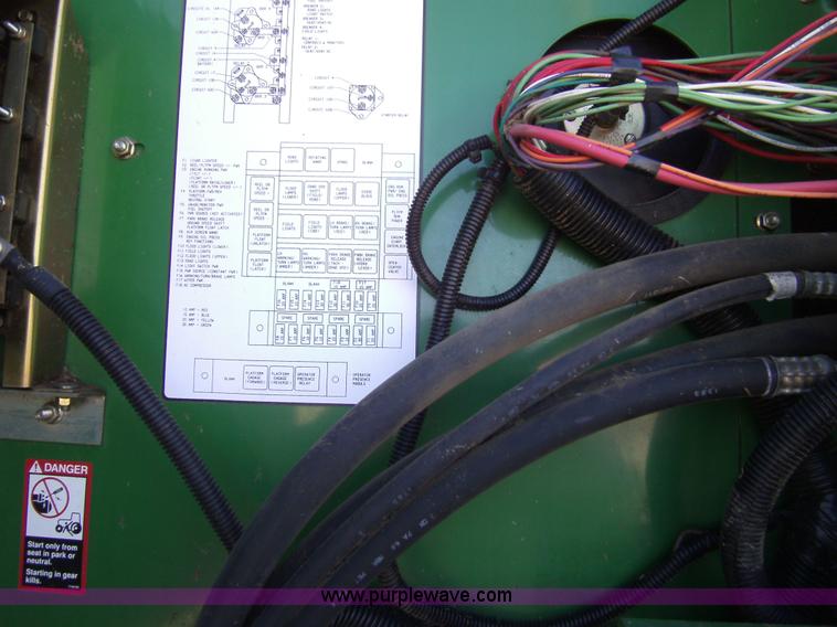 image for item 3459 2006 John Deere 4995 windrower with 995 16' platform