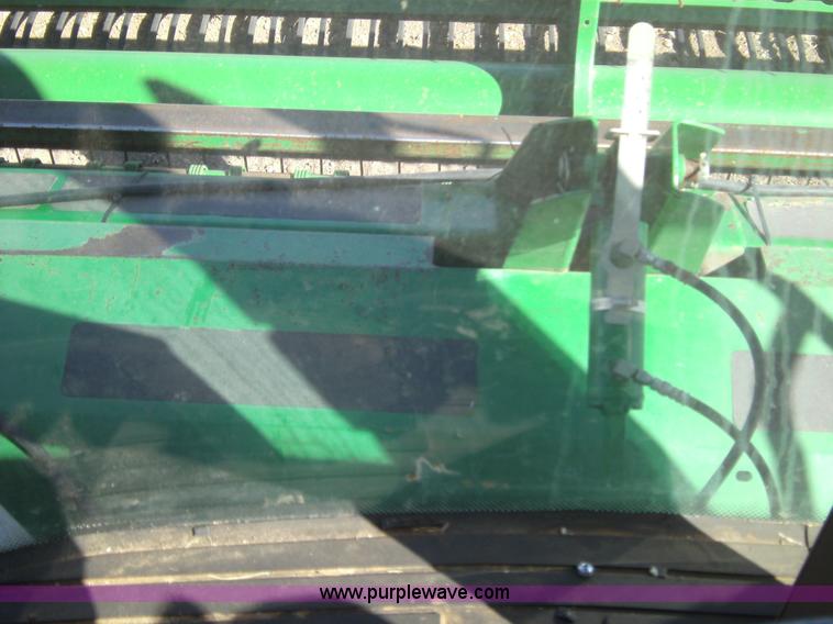 image for item 3460 2002 John Deere 4895 windrower with 895 18' platform
