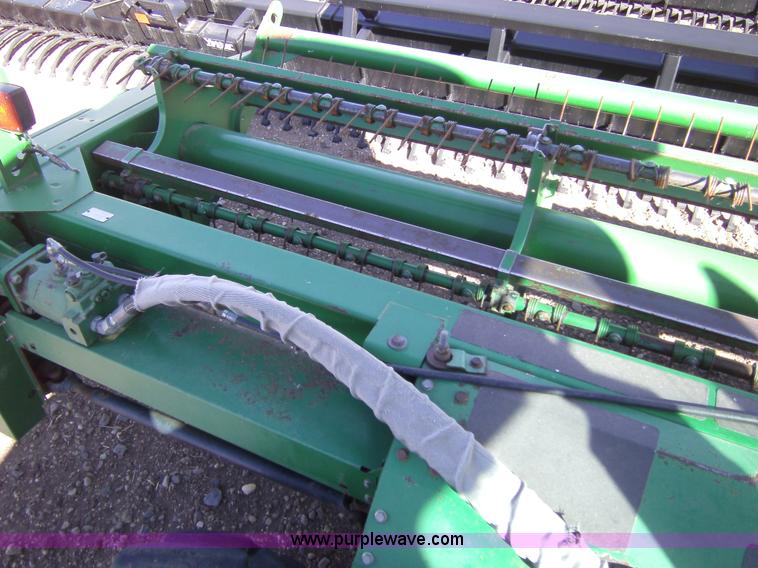 image for item 3460 2002 John Deere 4895 windrower with 895 18' platform