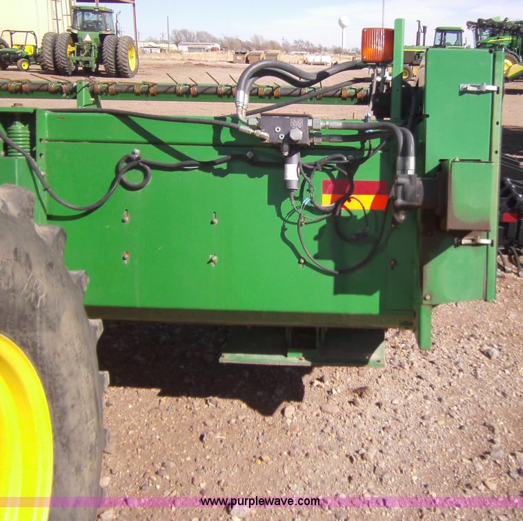 image for item 3460 2002 John Deere 4895 windrower with 895 18' platform