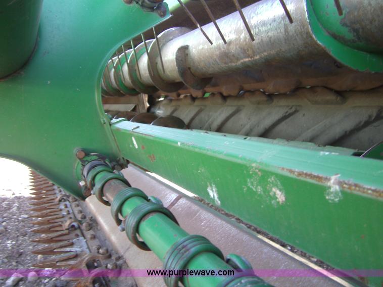 image for item 3460 2002 John Deere 4895 windrower with 895 18' platform