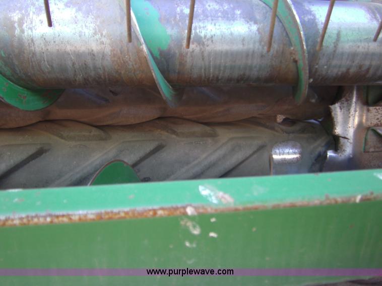 image for item 3460 2002 John Deere 4895 windrower with 895 18' platform