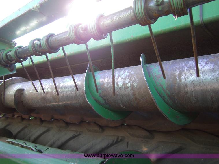 image for item 3460 2002 John Deere 4895 windrower with 895 18' platform