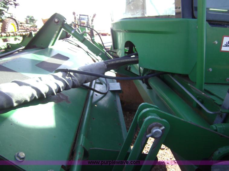 image for item 3460 2002 John Deere 4895 windrower with 895 18' platform
