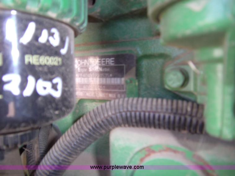 image for item 3460 2002 John Deere 4895 windrower with 895 18' platform