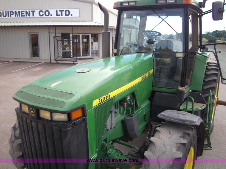 image for item 3461 1998 John Deere 8100 MFWD tractor
