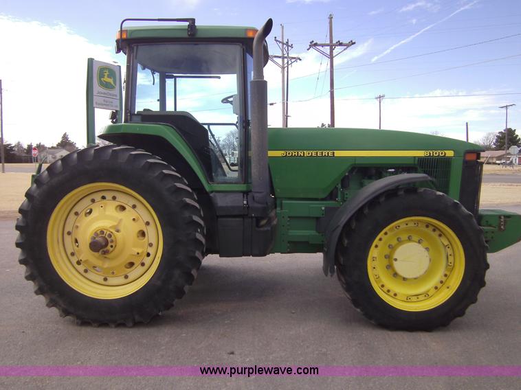 image for item 3461 1998 John Deere 8100 MFWD tractor