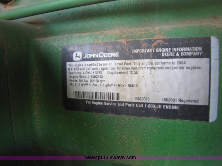 image for item 3477 2005 John Deere 7700 forage harvester