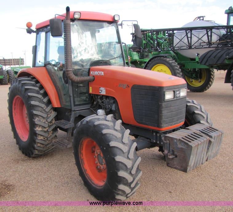 image for item 3479 2004 Kubota M105S MFWD tractor