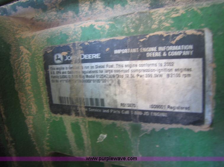 image for item 3489 2002 John Deere 7500 forage harvester