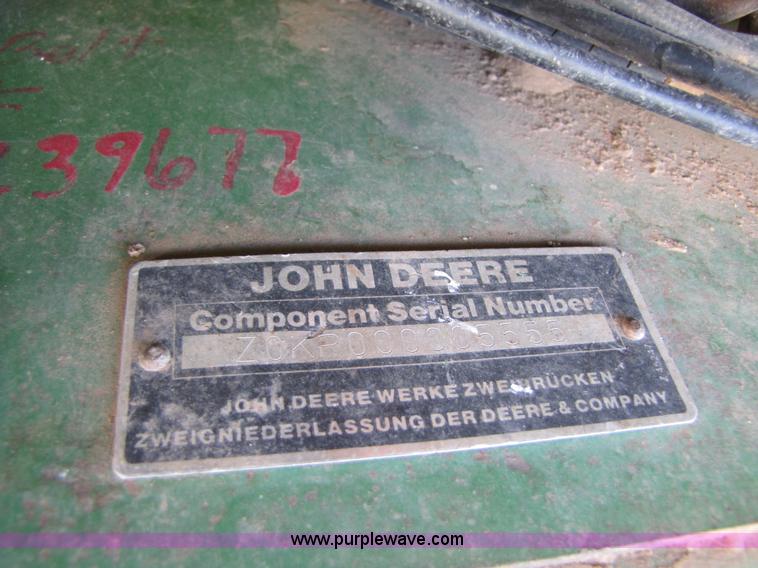 image for item 3489 2002 John Deere 7500 forage harvester