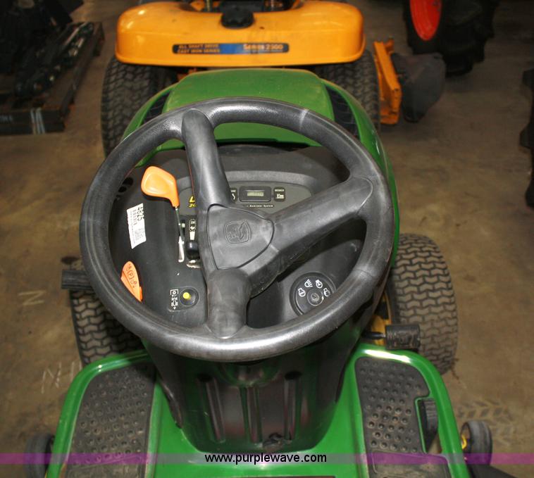 image for item 4825 2004 John Deere L120 lawn mower