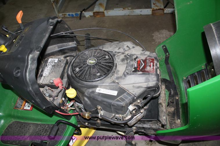 image for item 4825 2004 John Deere L120 lawn mower