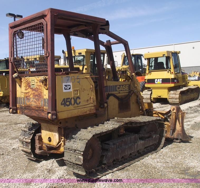 image for item 5547 1986 Case 450C dozer