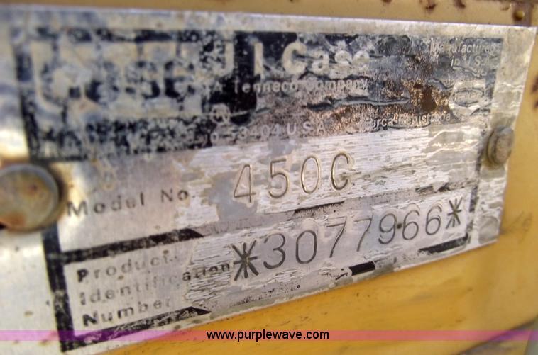 image for item 5547 1986 Case 450C dozer