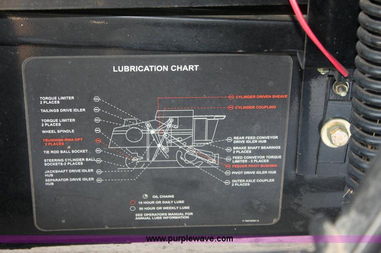image for item 6478 2004 AGCO Gleaner R65 RWA combine