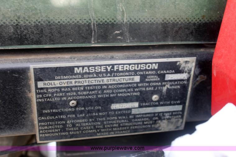 image for item 6479 1997 Massey-Ferguson 8150 MFWD tractor