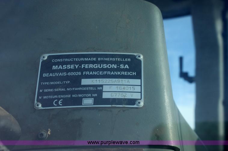 image for item 6479 1997 Massey-Ferguson 8150 MFWD tractor