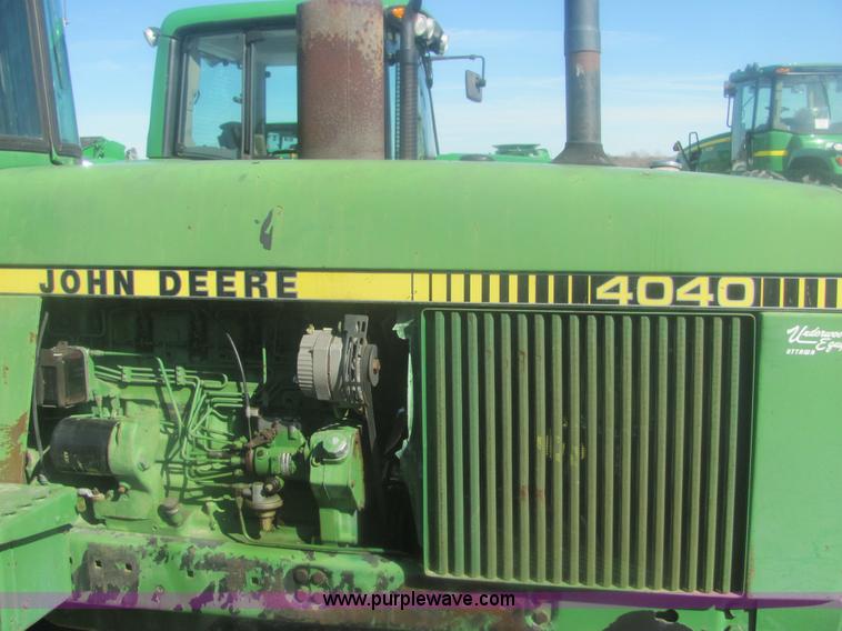 image for item 6845 1978 John Deere 4040 tractor
