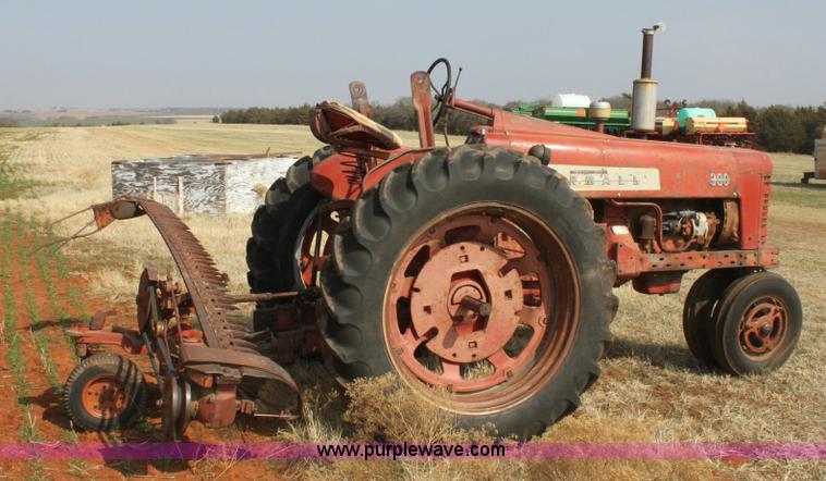 image for item 6901 International Farmall 300 tractor with attachments