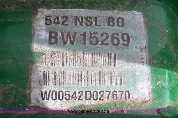 image for item 7280 John Deere 542 loader