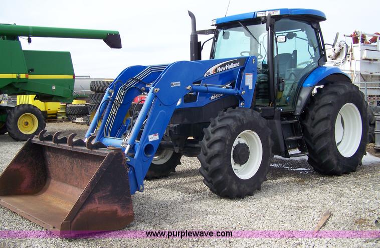 image for item 7281 2005 New Holland TS100A MFWD tractor