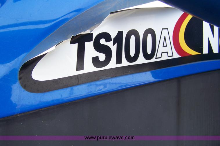 image for item 7281 2005 New Holland TS100A MFWD tractor