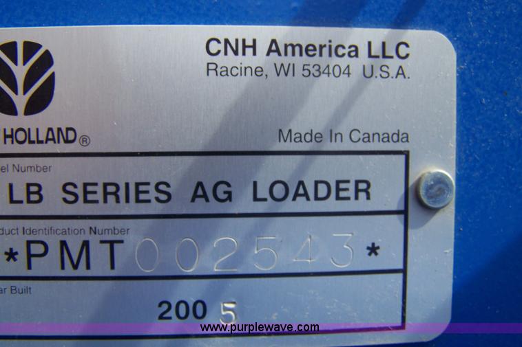 image for item 7281 2005 New Holland TS100A MFWD tractor