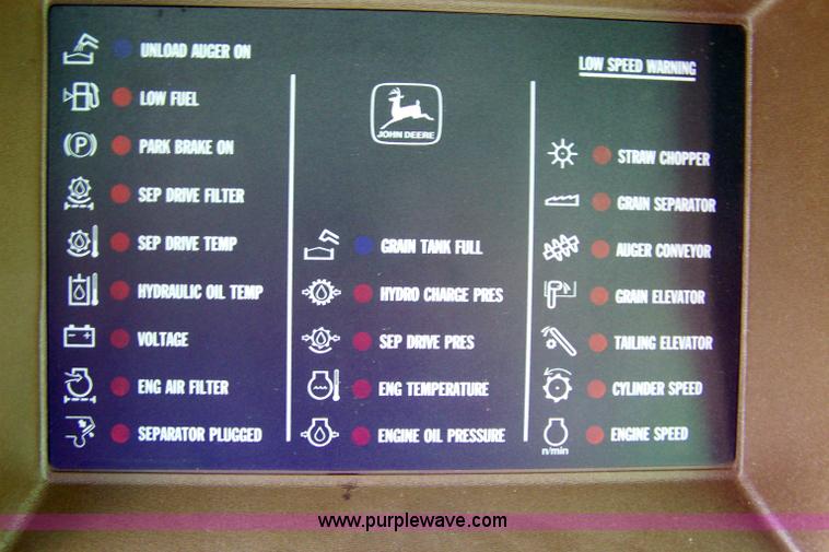 image for item 7282 1998 John Deere 9610 Maximizer combine