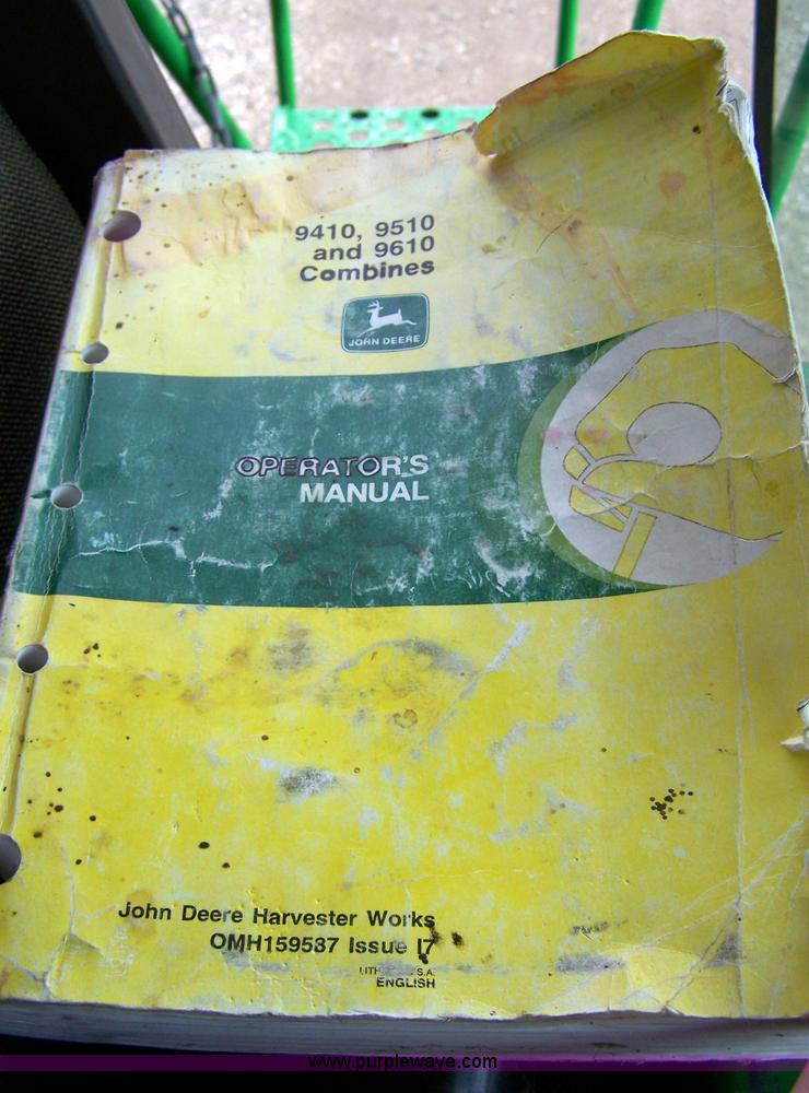 image for item 7282 1998 John Deere 9610 Maximizer combine