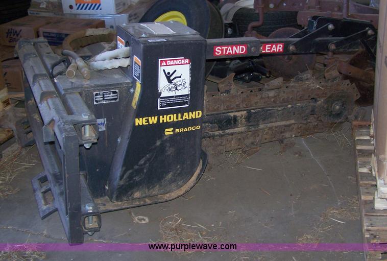 image for item 7310 Bradco 6CDN skid steer trencher attachment