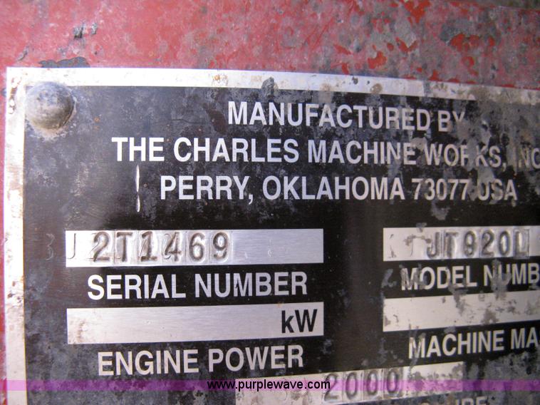 image for item 8225 2000 Ditch Witch JT920L directional boring machine