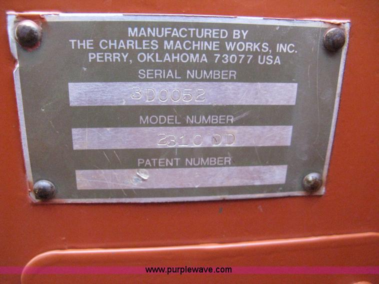 image for item 8229 1987 Ditch Witch 2310DD trencher