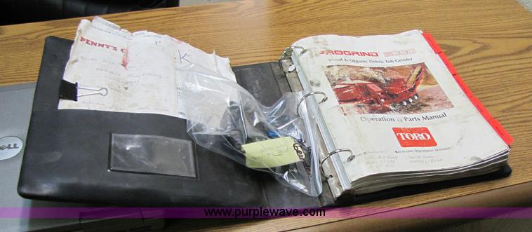 image for item 8385 Olathe Pro Grind 5000 tub grinder