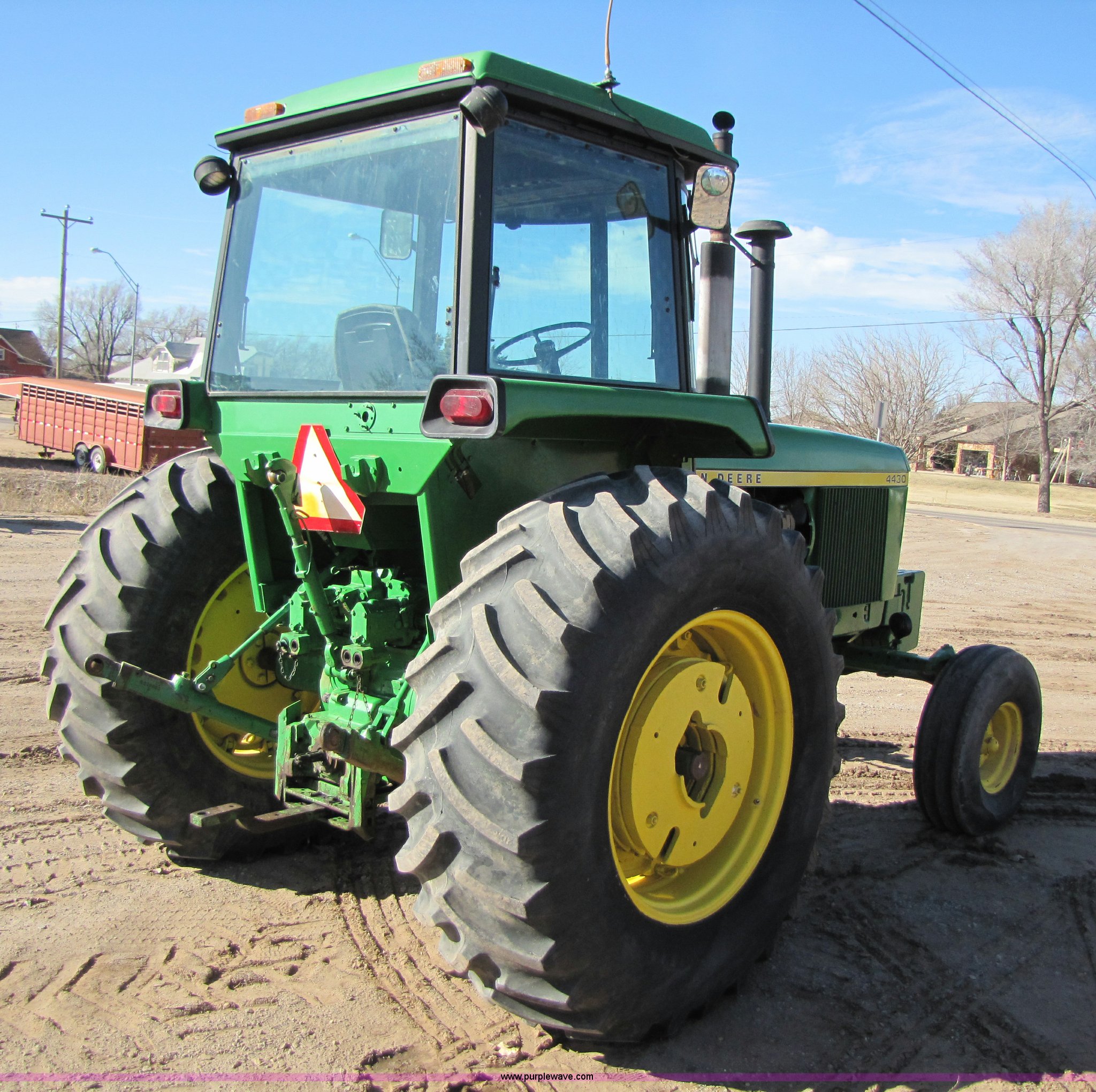 1973 John Deere 4430 tractor in OK Item 3490 sold Purple Wave