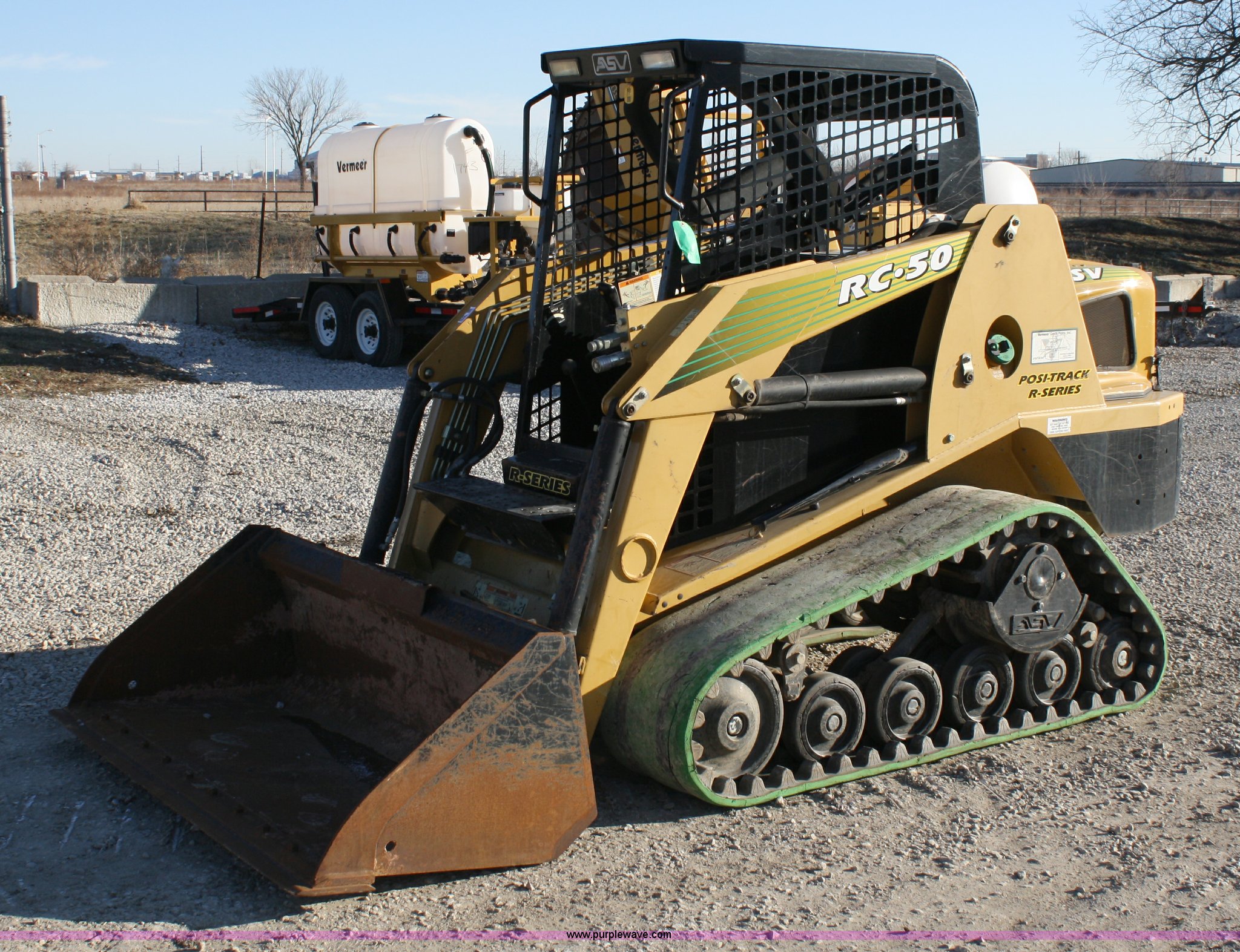 2005 ASV RC50 track loader in Olathe, KS Item 4929 sold Purple Wave