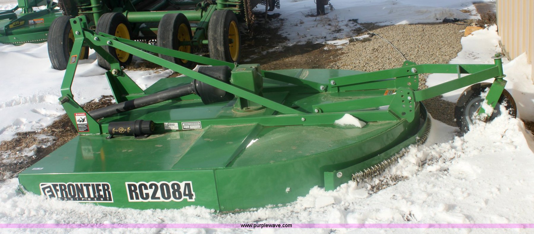 Frontier RC2084 7' rotary mower in Lincoln, KS Item 6480 sold