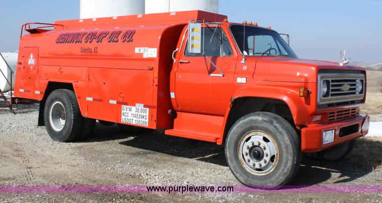 image for item 4973 1984 Chevrolet 70 fuel delivery truck
