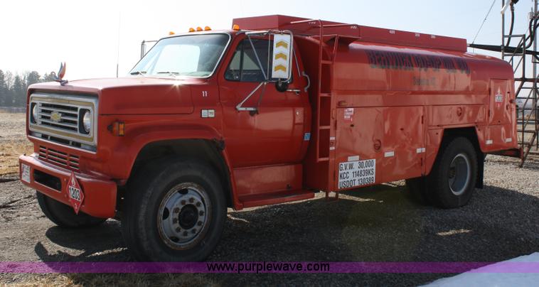 image for item 4973 1984 Chevrolet 70 fuel delivery truck