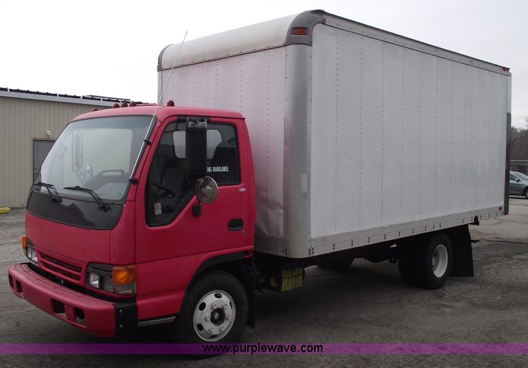 image for item 5450 2000 Isuzu NPR box truck